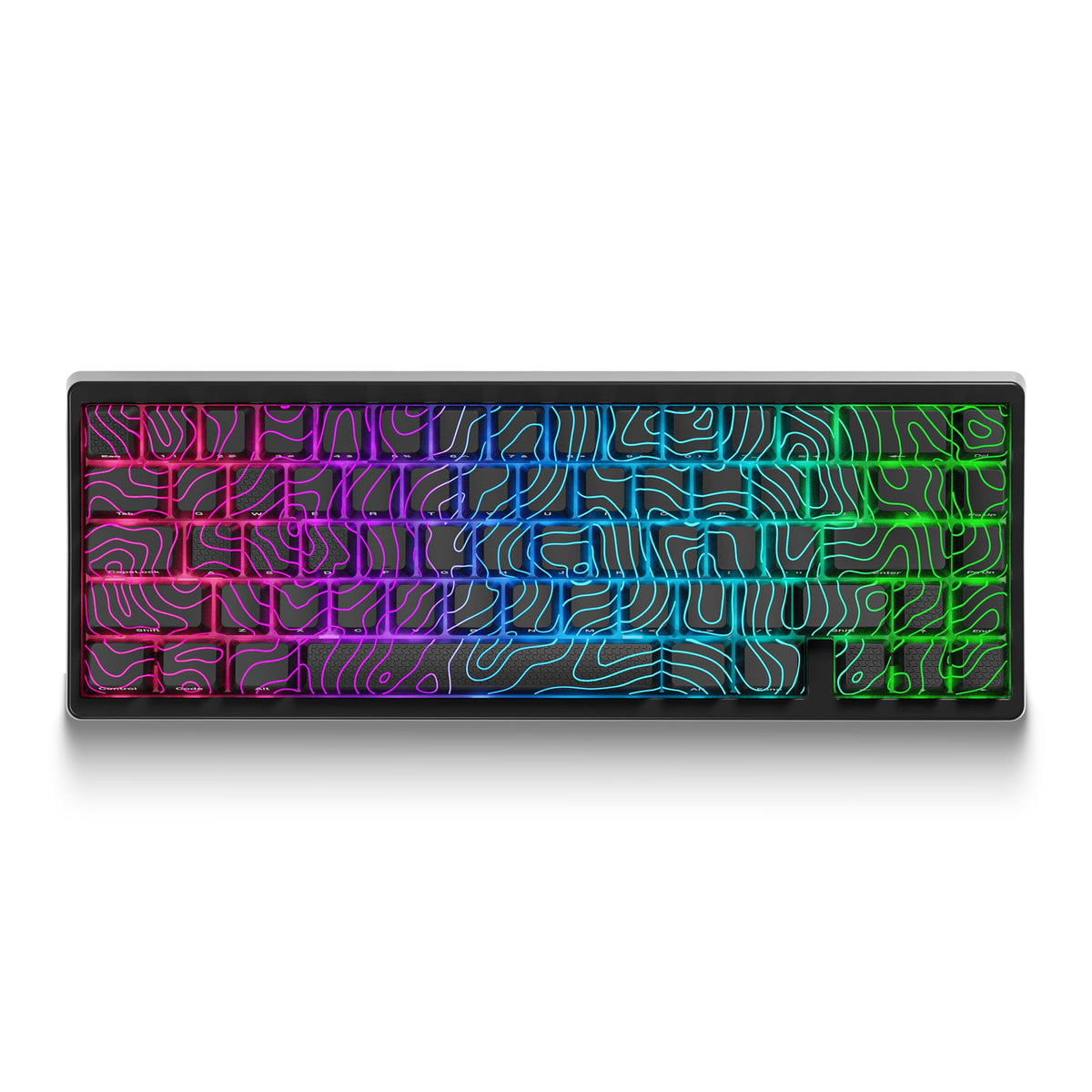 XVX M67 JadeStone Interstellar Black VIA Tri-Mode Mechanical Keyboard with IMD-Tech Keycaps
