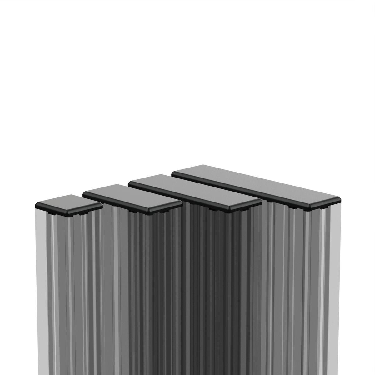 Aluminum Profile End Caps for Sim Rig
