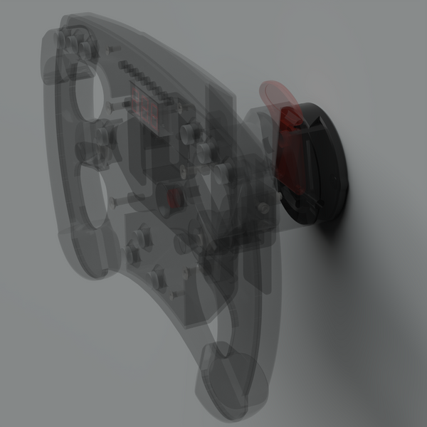 Wheel Wall Mount For Asetek Quick Release