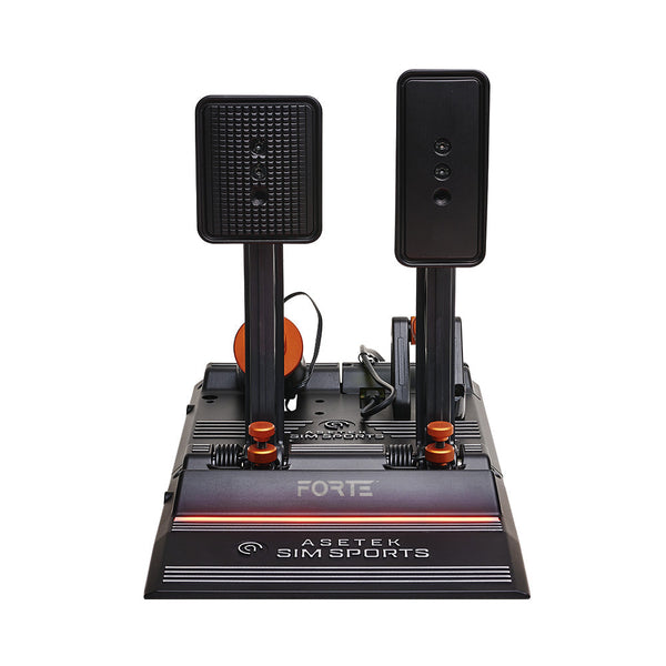 Asetek SimSports Forte Sim Racing Pedals - Brake & Throttle OPEN BOX