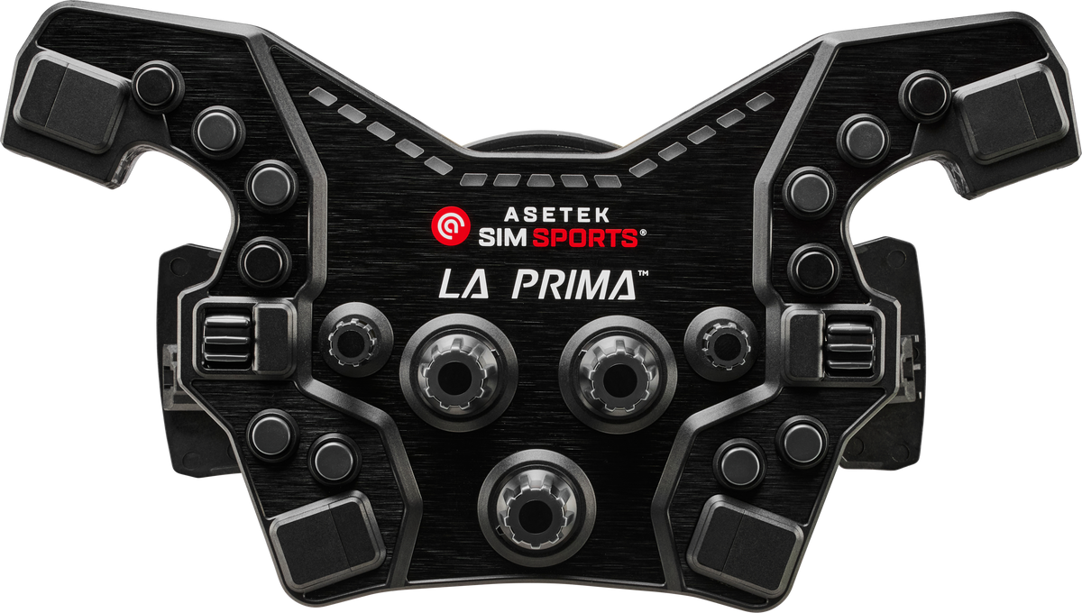 Asetek SimSports La Prima™ Formula Button Box (Black)