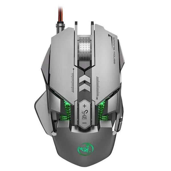 Gaming Ergonomic Wired Mouse 6400DPI Comfortable Game Mouse Optical PC USB Mice
